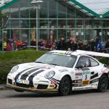 Greift nun auch nach der Führung im ADAC Rallye Masters: Ruben Zeltner im Porsche 911 GT3